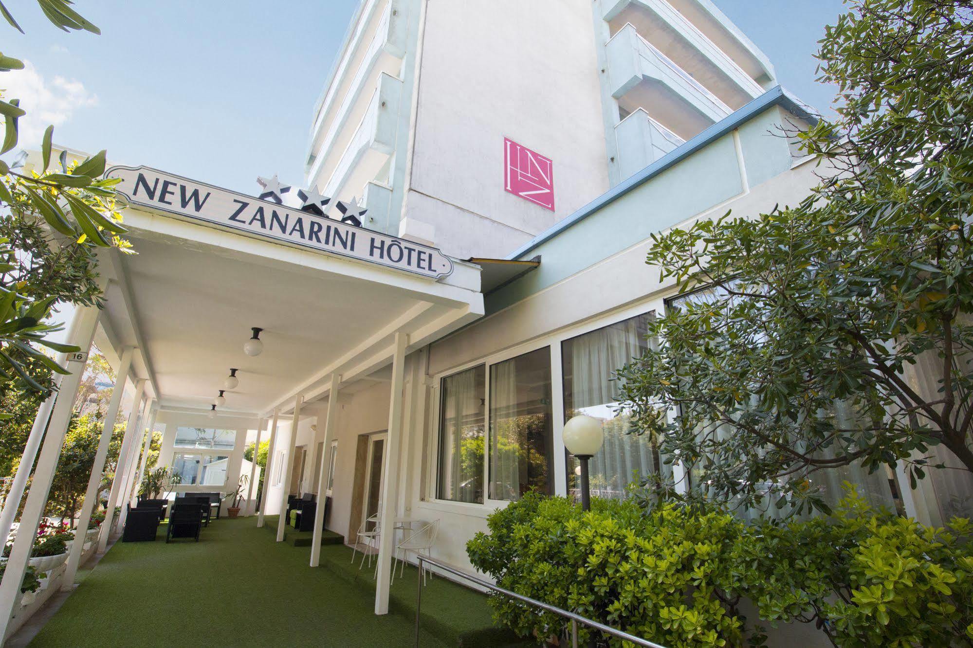Hotel Zanarini In Centro A Riccione Luaran gambar